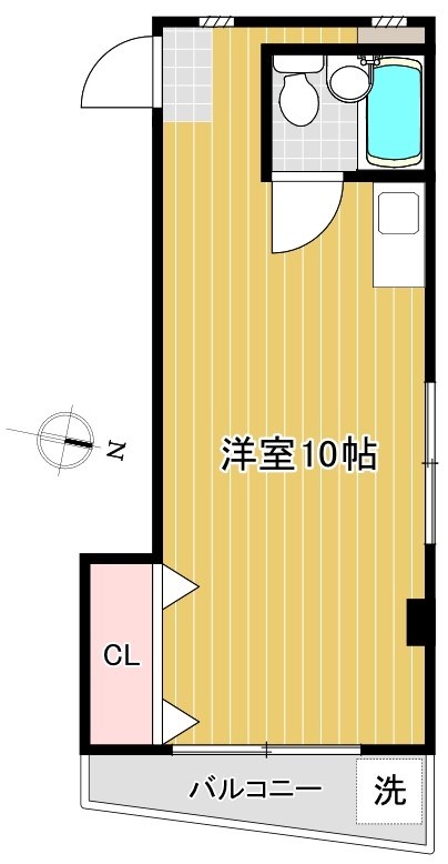 サン ヴェール  105号室 間取り