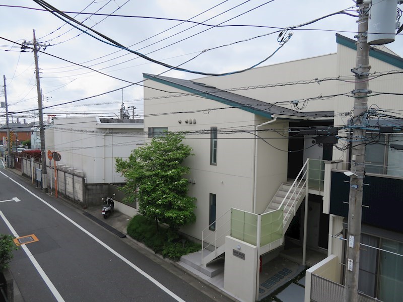 西山荘 ベランダ