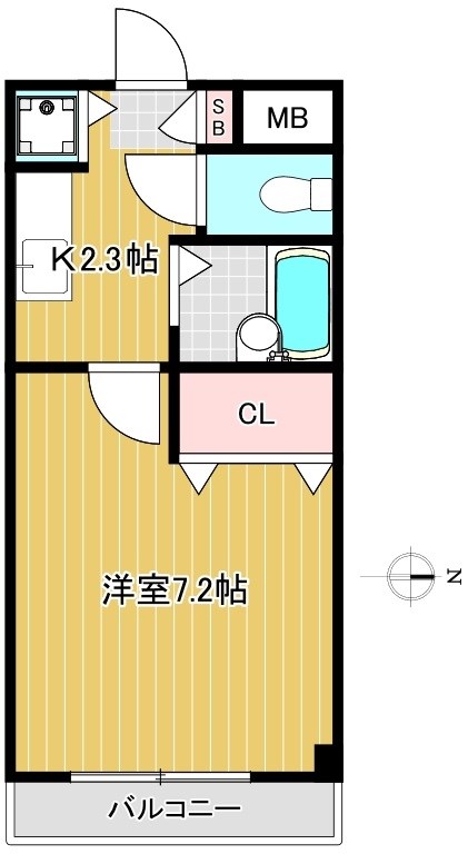 ヨネマンション 間取り図