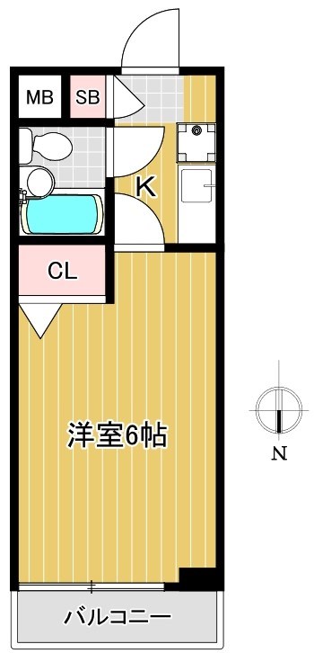 グレーパレス中野  間取り
