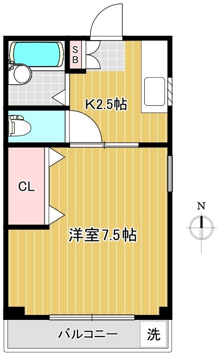 カーサ・ソレアード  間取り
