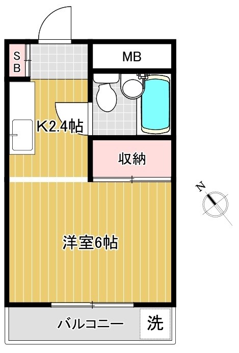 ＫＥＮ－ＣＩＴＹ－ＯＮＥ 間取り図