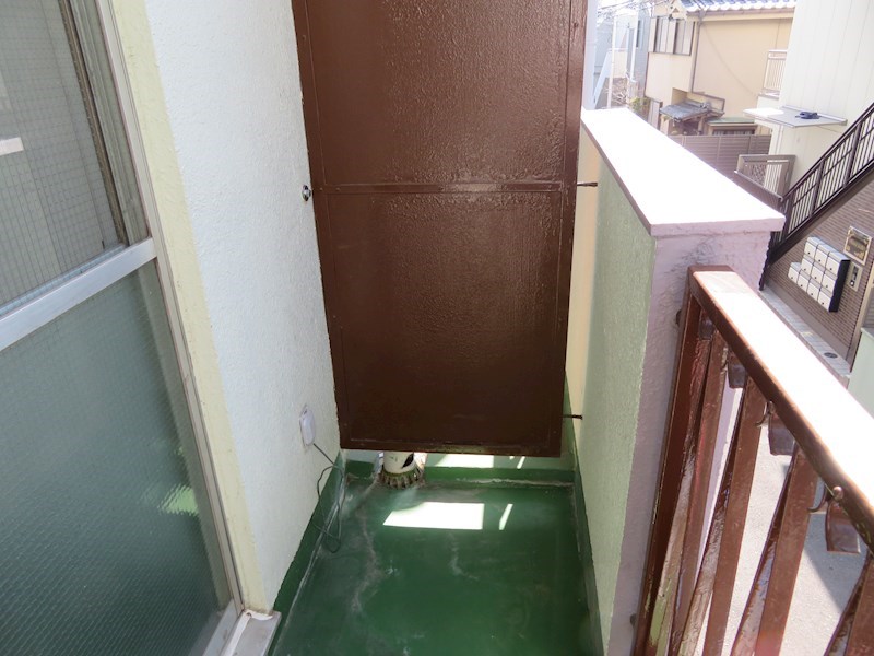 宇佐見マンション ベランダ