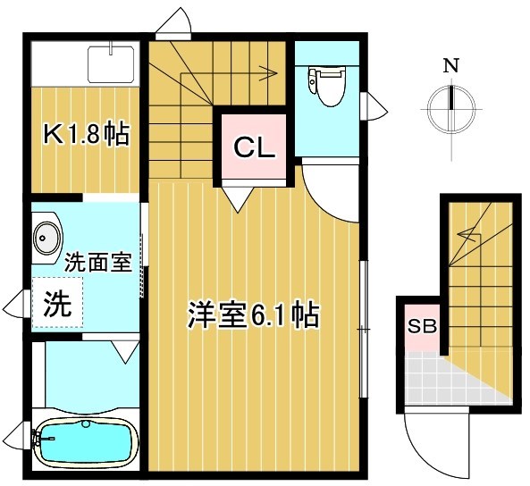 MUSE井の頭 間取り図