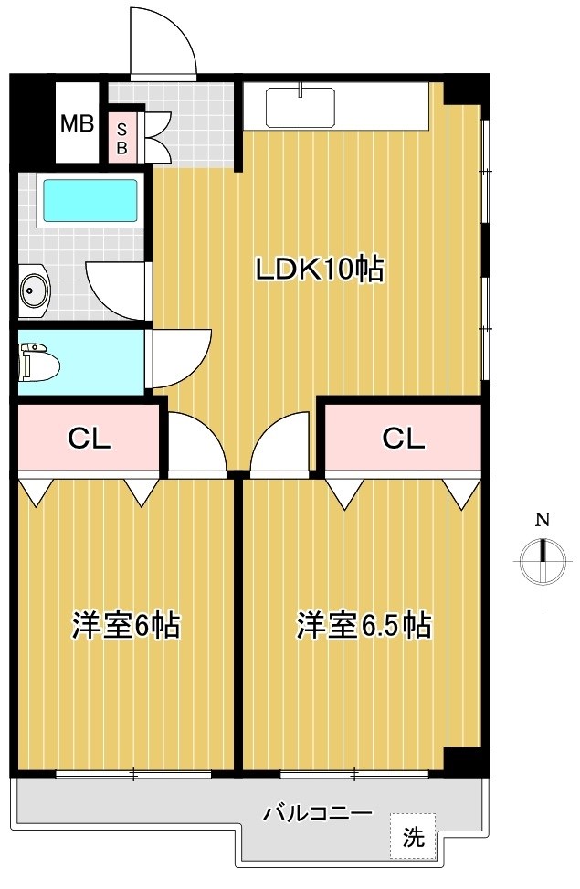 マンションカノォプス 間取り