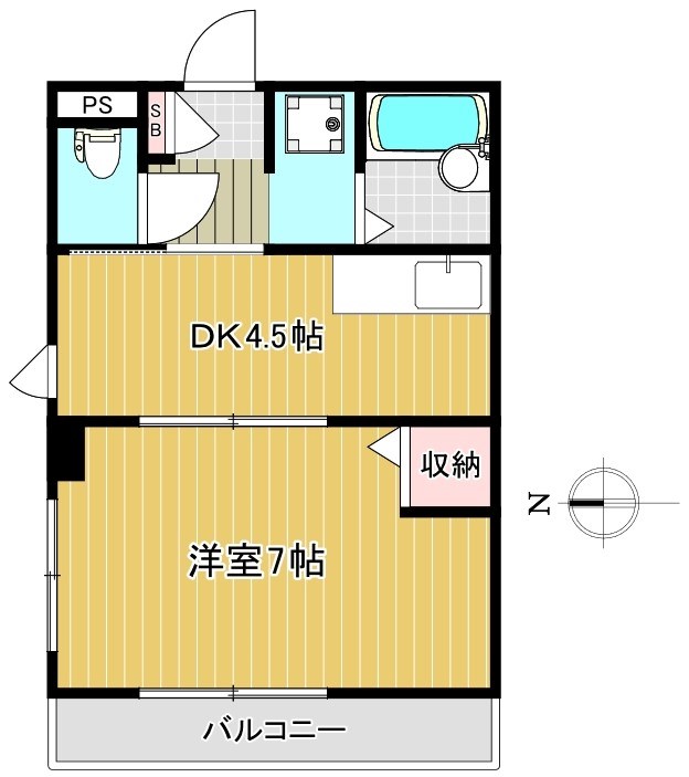 ローズハイム高円寺 間取り