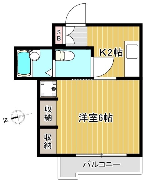 サンセーヌ宮崎 間取り
