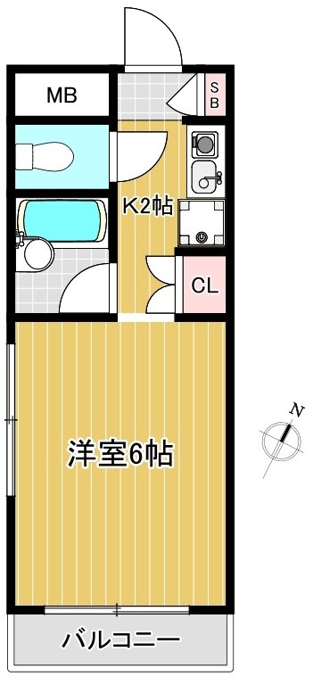 エミネント高円寺 間取り図