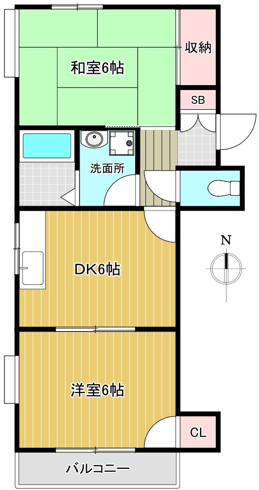サンハイツ吉祥寺2号館 間取り