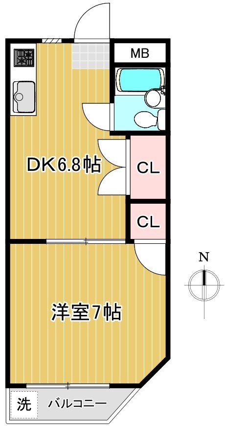 ラフォーレ永福 間取り