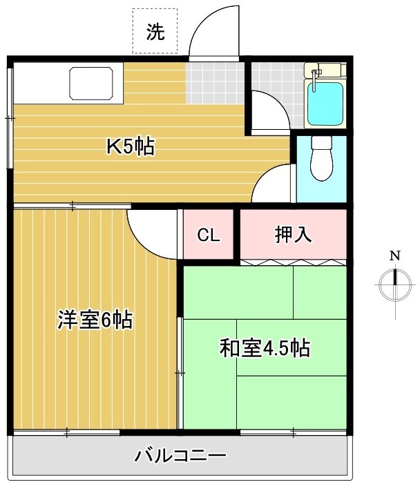 コーポ佐々木 間取り