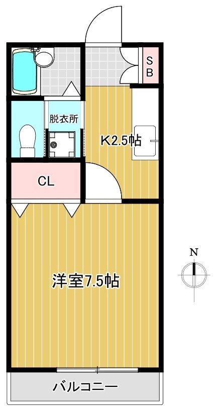 フラット・サンク 間取り