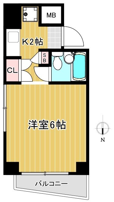 シャトレー東高円寺 間取り