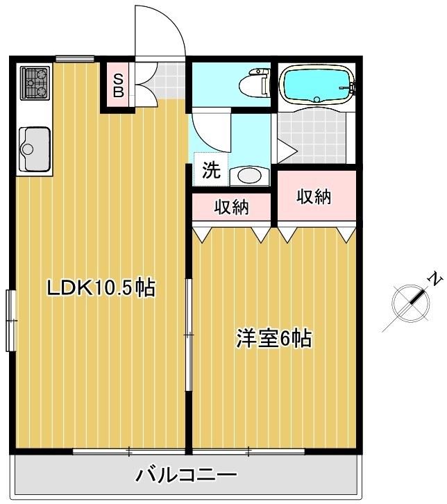ウイスタリアＡ 間取り