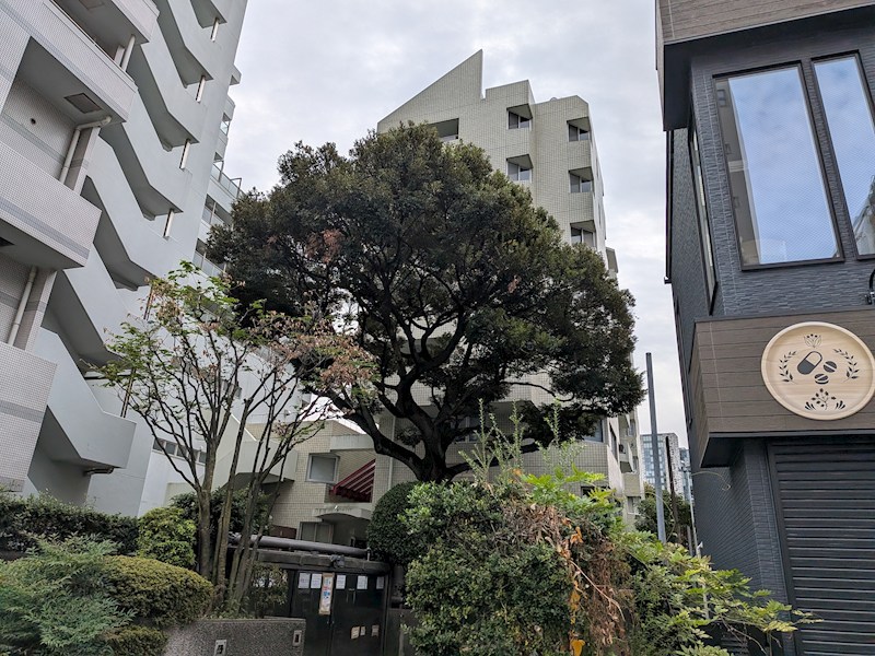 ★タイル張りの外観★