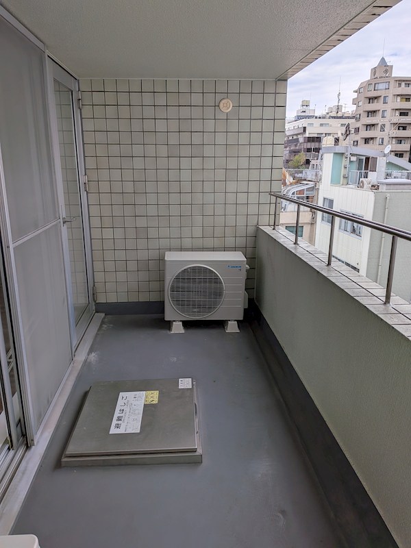 グランドメゾン戸山 ベランダ