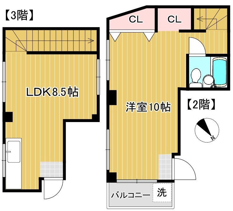 サン ヴェール 間取り図