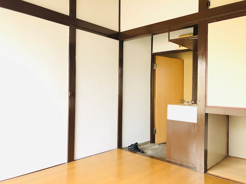 原口荘 ベランダ