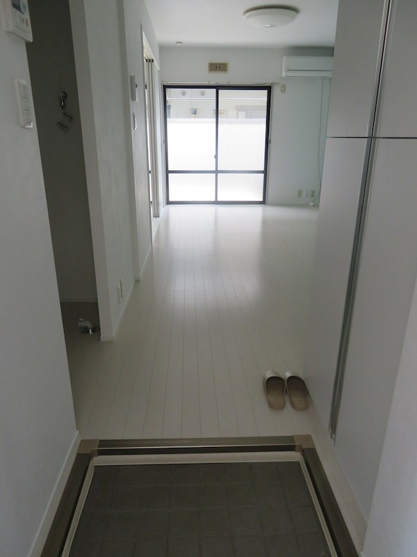 ウイスタリアＡ 玄関