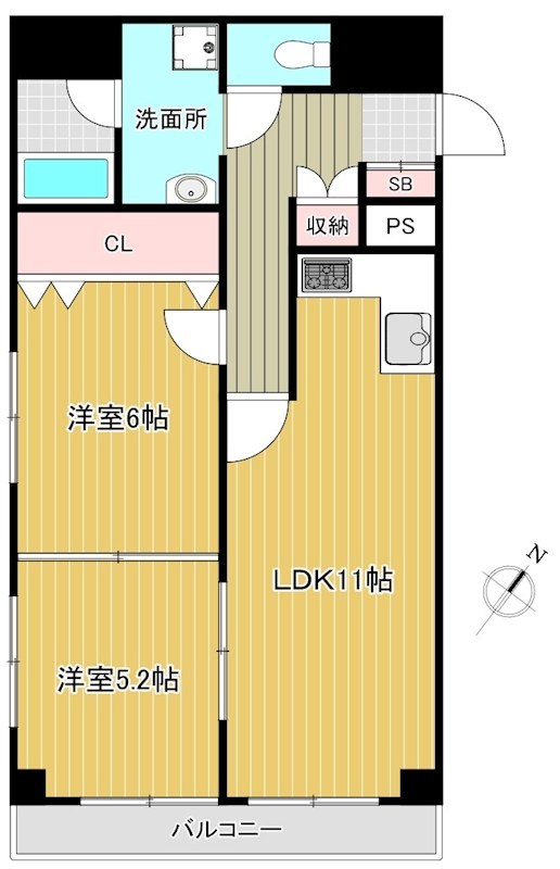 ハイリード・セイフウ 間取り