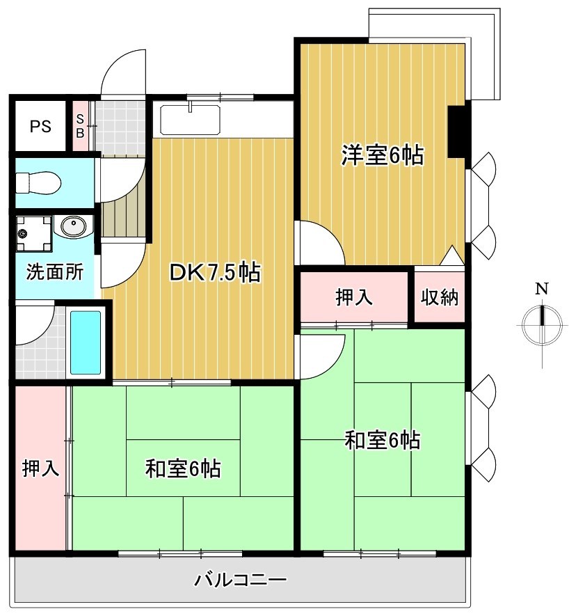 レジデンス・サンク 間取り図