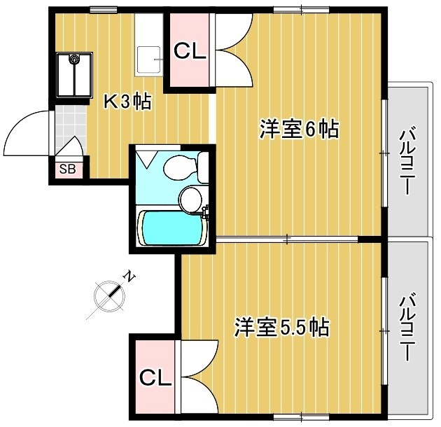 ロングヒルズ阿佐谷 間取り