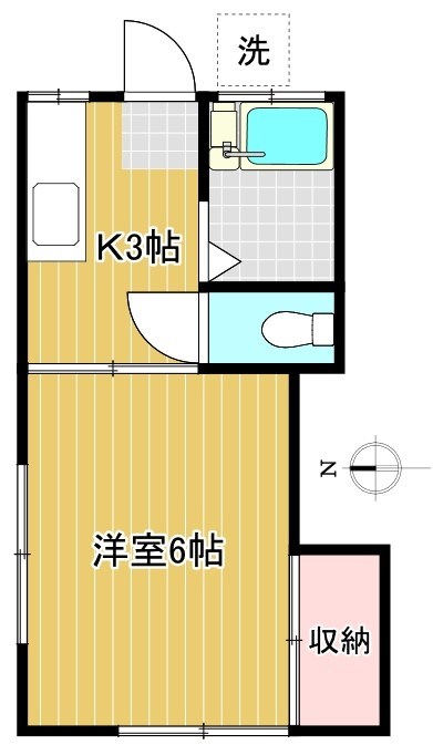 メゾン中田 間取り図