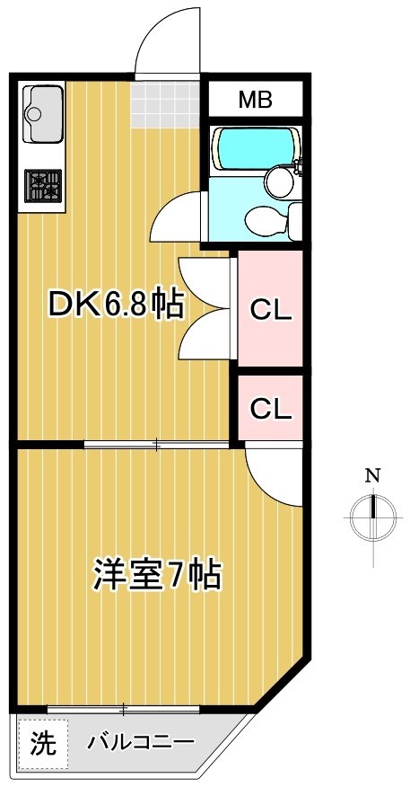 ラフォーレ永福 間取り図