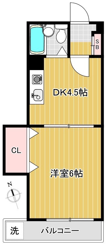 シーズマンション  間取り
