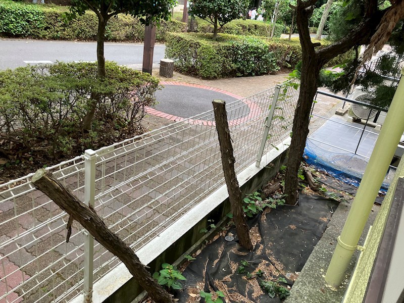 グリスゴット ベランダ