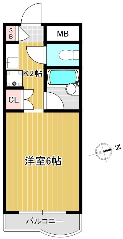 エミネント高円寺 間取り図