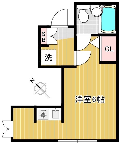 ハイツＫＴＡ 間取り図