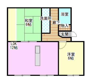 釼持ハイツ 間取り