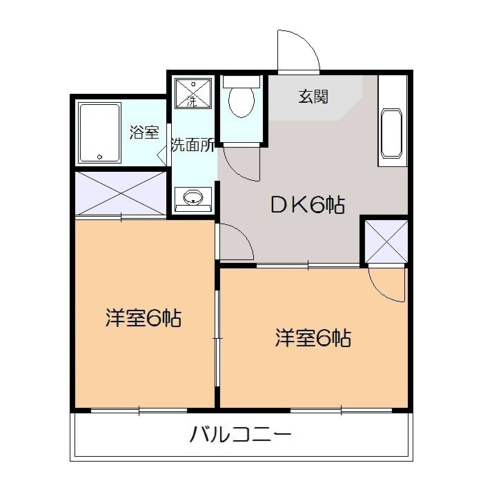 シティハイム高橋 間取り