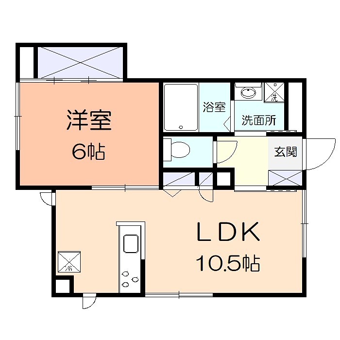 プランドール梓 間取り