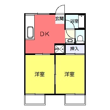 細野ハイツ（高森） 間取り