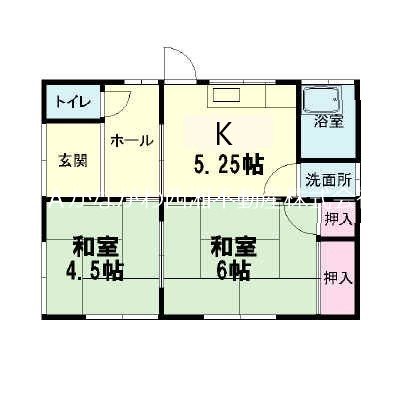 江藤貸家  間取り