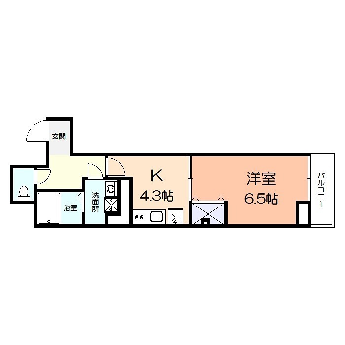 amenity新杉田 間取り