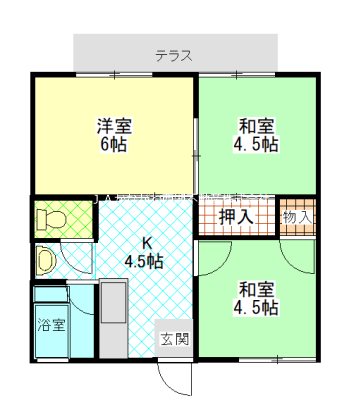 遠藤ハイツ 間取り