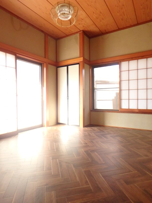 内山貸家 ベランダ