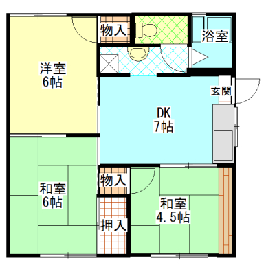 エクセル塚原 間取り