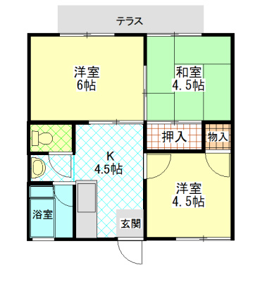 遠藤ハイツ 間取り