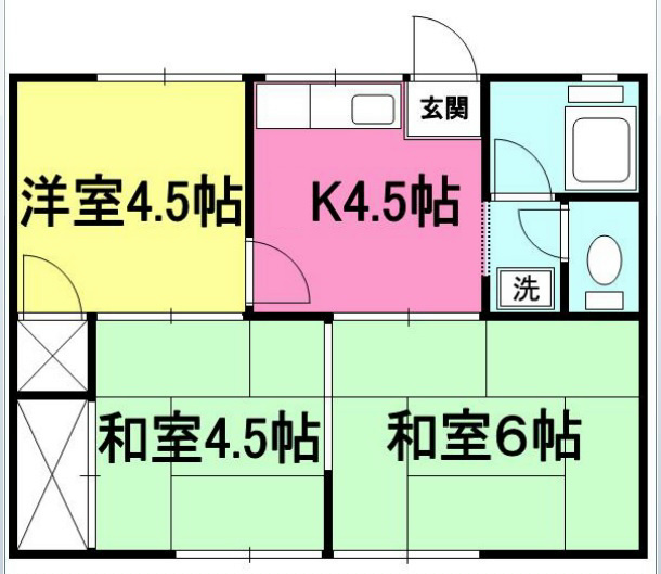 藤沢ハイツ 間取り