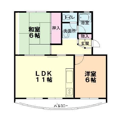 ハマノハイツ 間取り