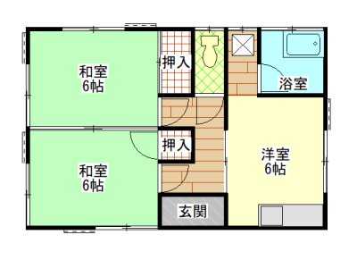 鈴木貸家 間取り