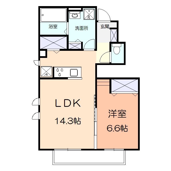 エテルノ湘南台 間取り