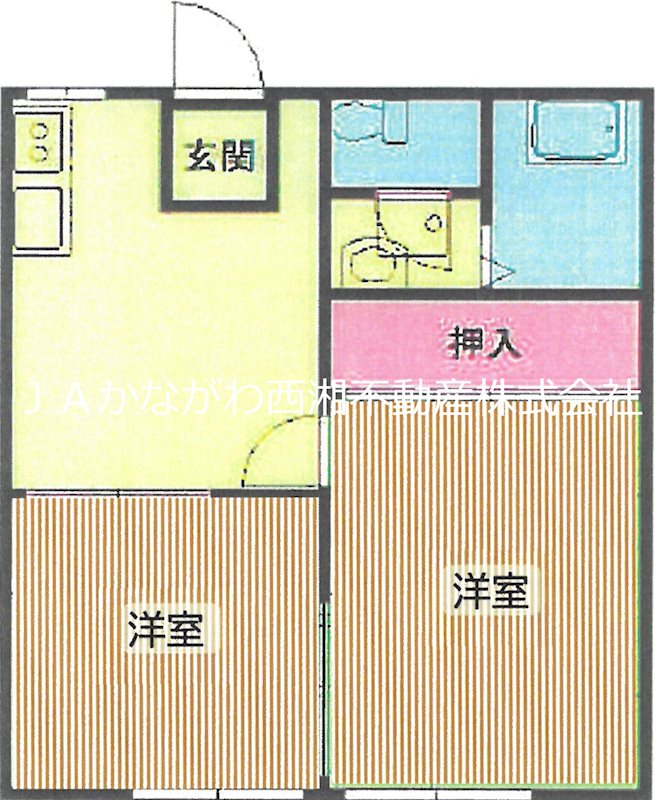 高橋ハイツ（福浦） 間取り