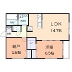 フォンテーヌあずまⅢ 間取り