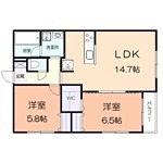 フォンテーヌあずまⅢ 間取り