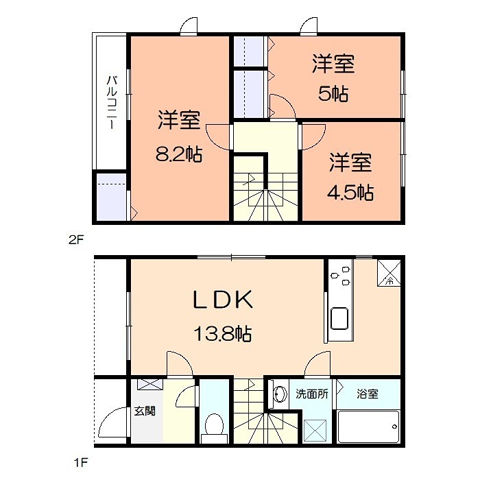 グランポタジェＢ 間取り